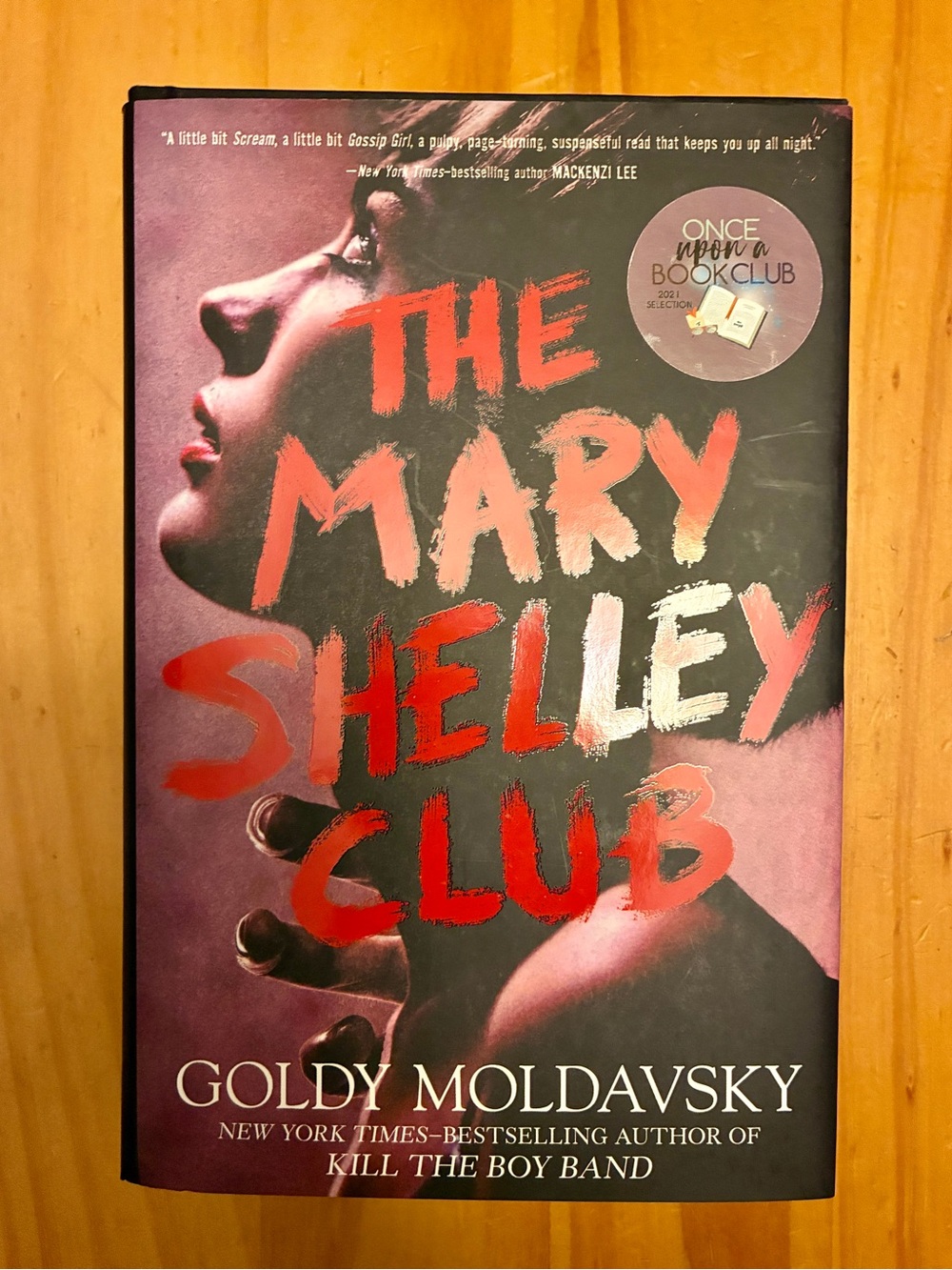 The Mary Shelley Club Goldy Moldavsky Hardback Dust cover Signed bookplate New